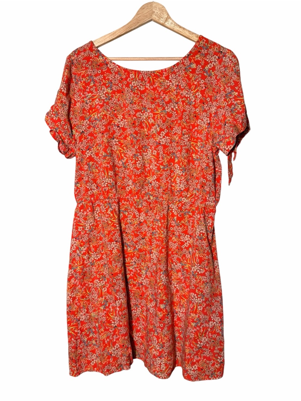 O'Neill Orange Floral Mini Dress